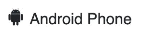 Android smartphones