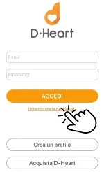 1. Click on “Forget your password?”