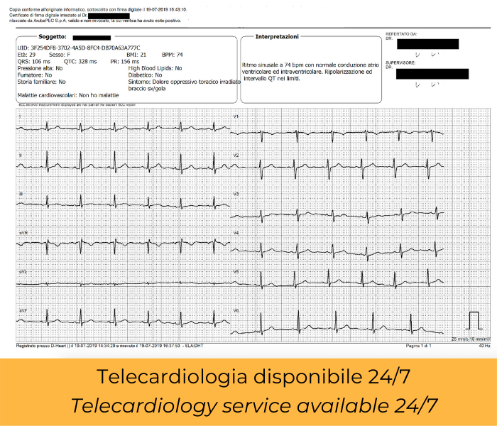 Telecardiology Reporting